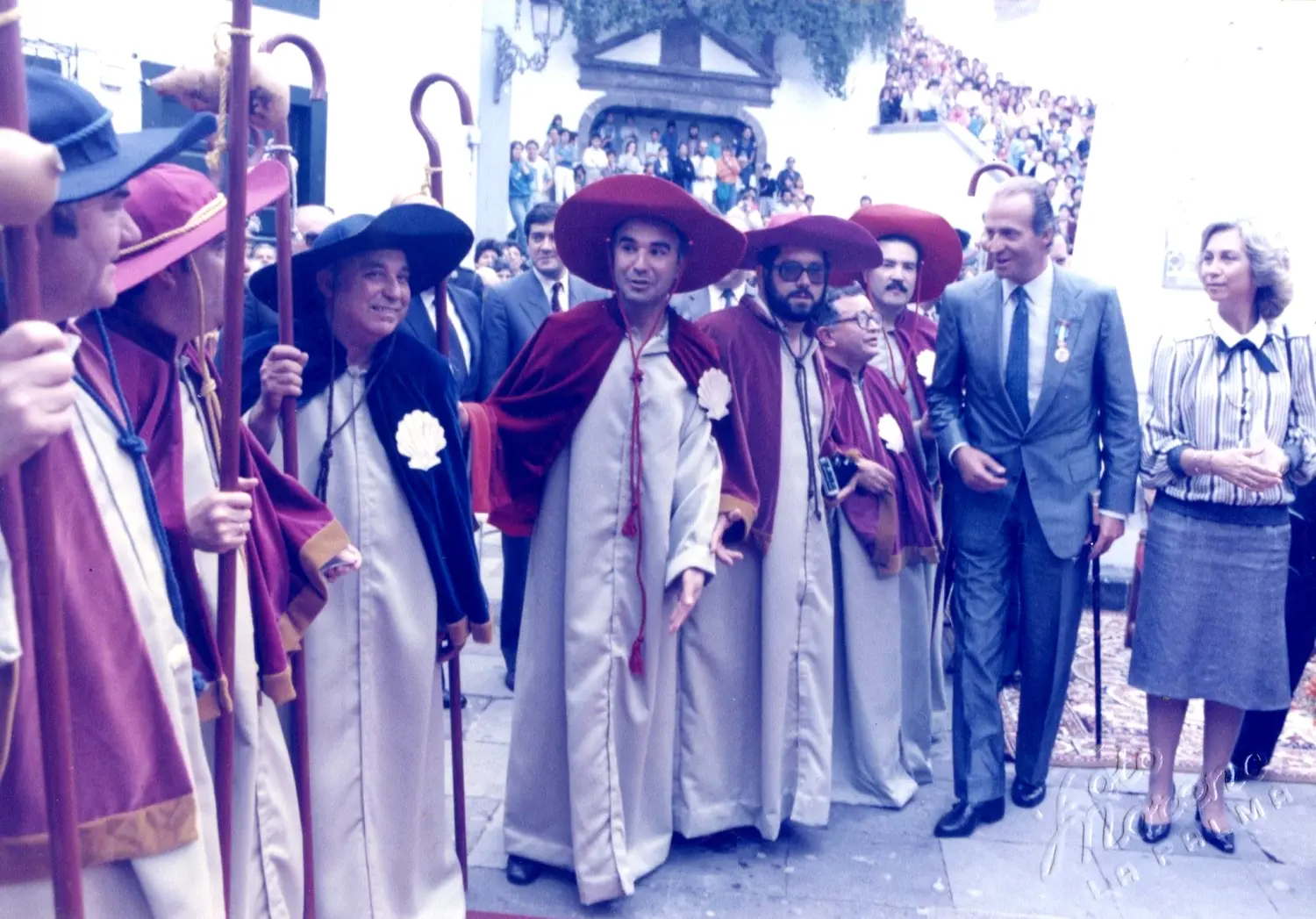 Visita de SS.MM. los Reyes de España a La Palma